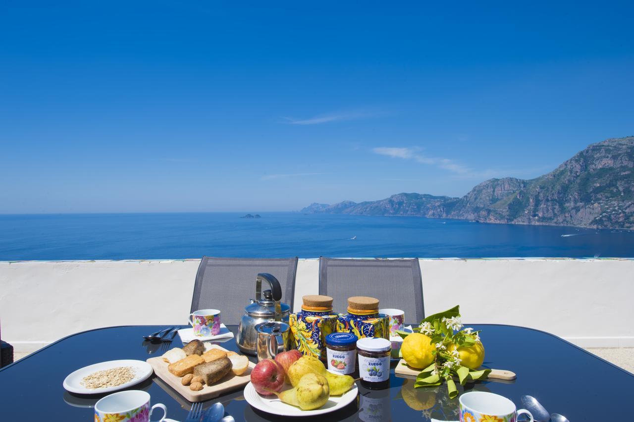 My Shazzy With Amazing Sea View Terrace Leilighet Praiano Eksteriør bilde