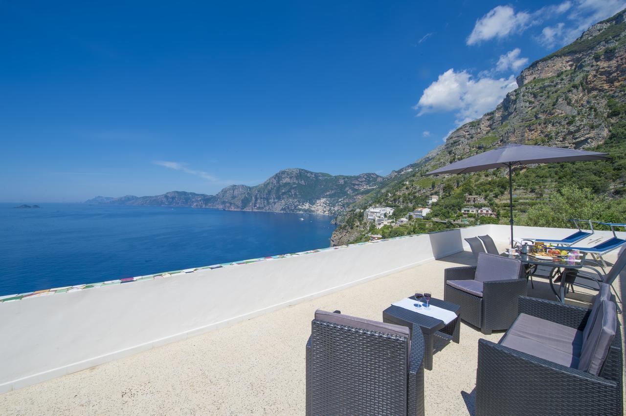 My Shazzy With Amazing Sea View Terrace Leilighet Praiano Eksteriør bilde