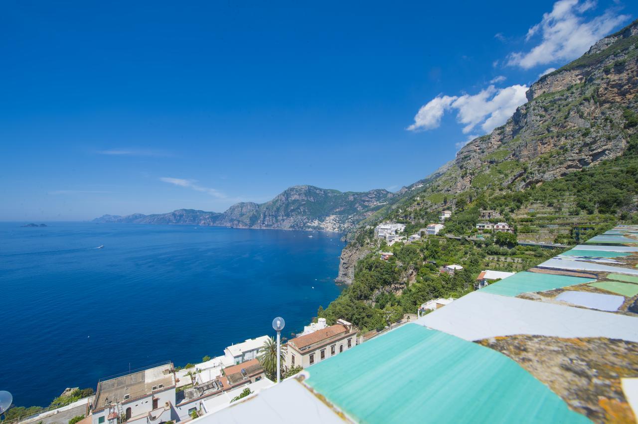 My Shazzy With Amazing Sea View Terrace Leilighet Praiano Eksteriør bilde