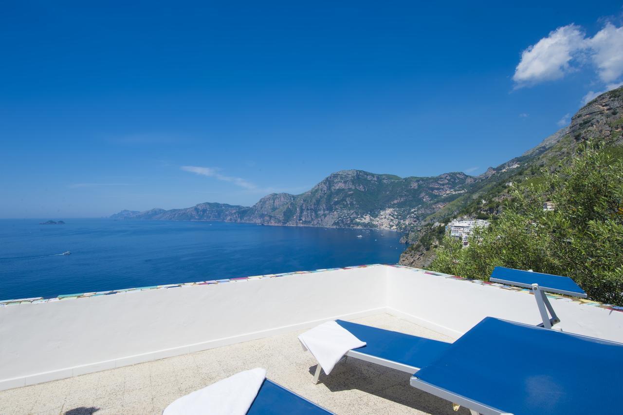 My Shazzy With Amazing Sea View Terrace Leilighet Praiano Eksteriør bilde