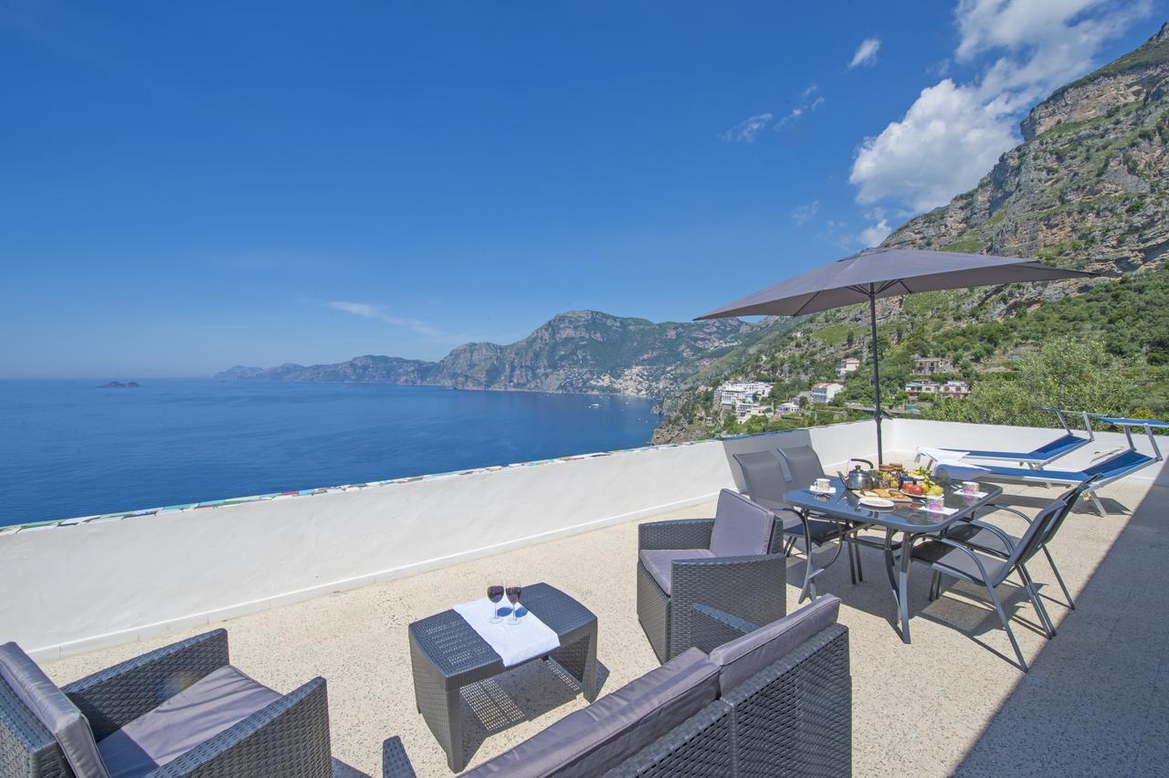 My Shazzy With Amazing Sea View Terrace Leilighet Praiano Eksteriør bilde