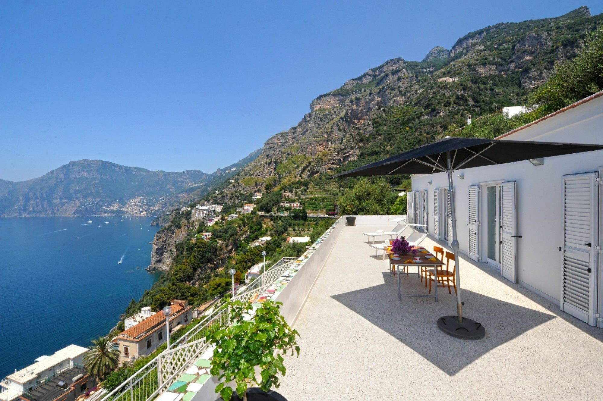 My Shazzy With Amazing Sea View Terrace Leilighet Praiano Eksteriør bilde
